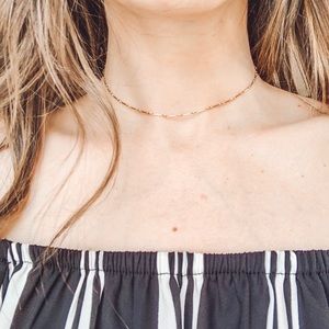 James Michelle Gold Malia Choker